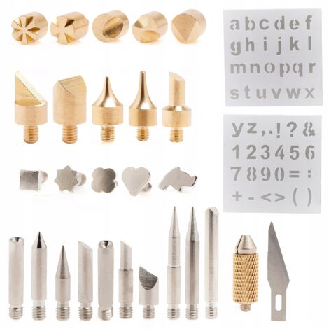 Set mit 28 Brennspitzen