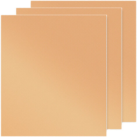 Set mit 3 antihaftbeschichteten Fiberglas-Kochmatten, 40 x 33 cm, wiederverwendbar, geeignet für Gas-, Holzkohle- und Elektrogrills