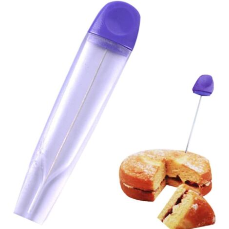 Set mit 3 Backstäbchen aus Edelstahl für Kuchen, Muffins und Cupcakes, praktisches Backwerkzeug