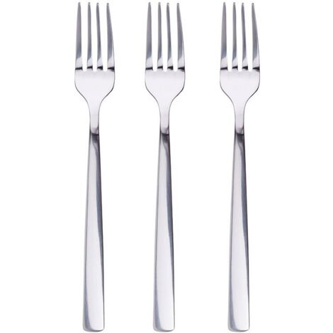 Set mit 3 erdglänzenden Dessertgabeln aus Edelstahl SG7782 San Ignacio