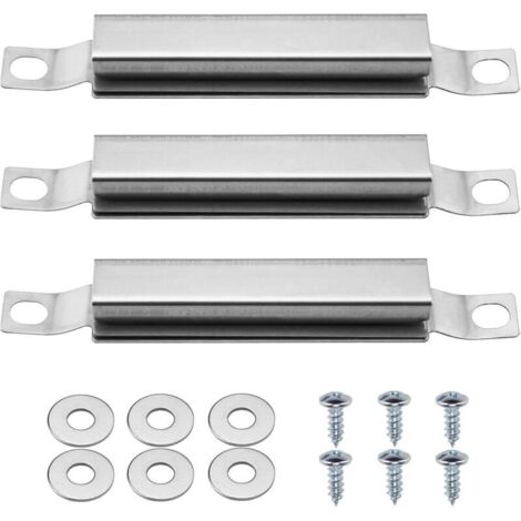 Set mit 3 Ersatzbrennern aus Edelstahl – Universell verstellbares Querrohr für Gasgrills