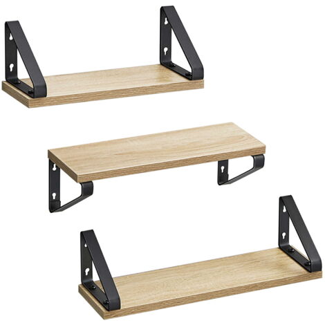 Set mit 3 Hängeregalen – Sonoma – LWS033B11
