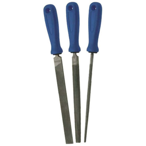 Set mit 3 halbweichen Feilen EXPERT E020612