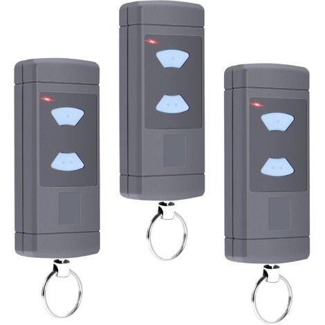 SJQKA Set mit 3 Handsendern, kompatibel mit Hörmann 868,3 MHz – für Hörmann Garagentore HSE2-868, HSM4-868, HS4-868, 3 Kanäle