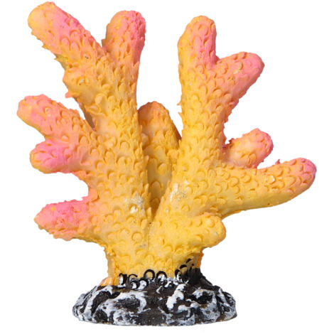 Set mit 3 künstlichen Harzkorallen für Aquarien und Gartengestaltung. - Set mit 3 künstlichen Harzkorallen für Aquarien und Gartengestaltung.