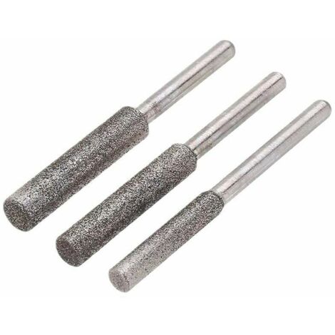 Set mit 3 Schärf- und Schärfrädern, Kettensägenkette, Diamant-Kettensägenschärfer, Gratstein-Schärfwerkzeug, Schärf- und Schärfräder, Kettensägenkette (4 mm, 4,8 mm und 5,5 mm) –