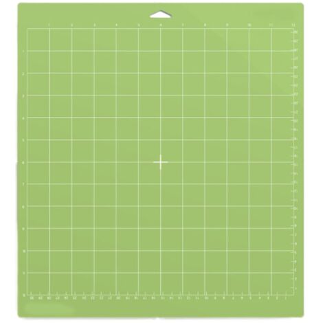 Set mit 3 Schneidebrettern für Papier und Pappe, Nähen, markiert, 12 × 12 Zoll, grün