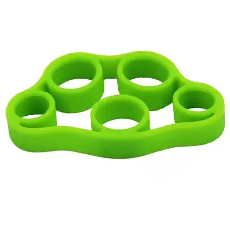 Set mit 3 Silikon-Fingerwiderstandsbändern