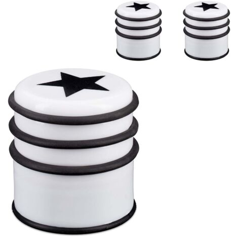 Set mit 3 turstoppern mit sternmotiv 8