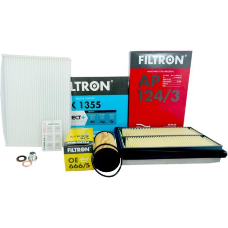 Set mit 3 x Filtron Renault Kadjar 1.6 dCi 15-