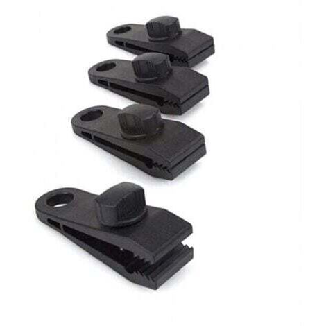 Set mit 30 Planen-Clips für Zelte, Planenklemmen mit Verriegelung, Planenklemmen für Markisen, Befestigung für Planen, Camping, Sonnenschutz, Poolplane
