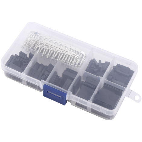 Set mit 310 2,54-mm-Stiftverbindern – Stecker- und Buchsenbrücken für elektronische Schaltungen