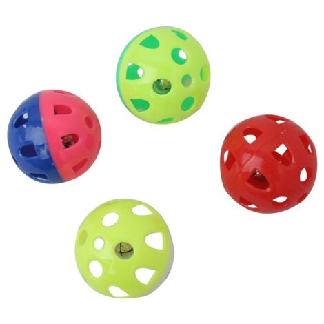 Set mit 4 Actionball-Spielzeugen, anregende Spaßbälle, sehr widerstandsfähig/