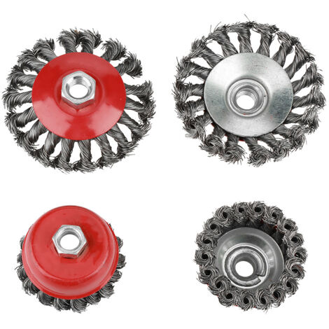 Set mit 4 Drahttrennscheiben für Winkelschleifer – Ideal zum Entfernen von Rost und zum Abisolieren