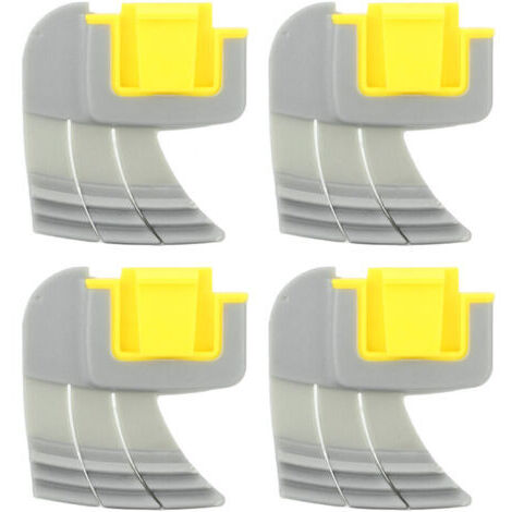 Set mit 4 Ersatz-Zyklonbürsten aus Gummi und Kunststoff für Zodiac MX8 MX6 Poolreiniger R0714400