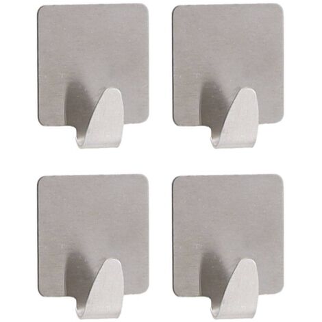 Set mit 4 haken aus edelstahl 3m karo - chrom - Tendance