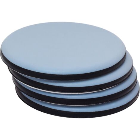Set mit 4 selbstklebenden PTFE-Möbelgleitern – geeignet für Möbel – zur Vermeidung von Reibung auf Parkett- oder Teppichböden – perfekt zum Verschieben schwerer Möbel