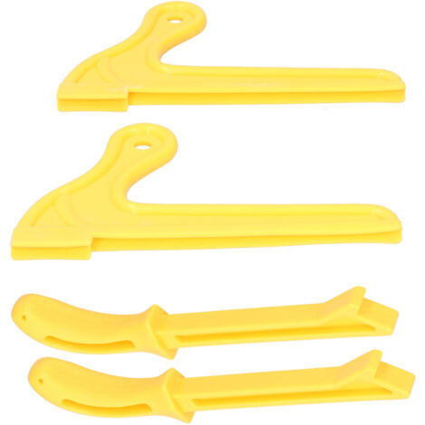 Set mit 4 Sicherheits-Schieberstangen, Handschutzwerkzeug für die Holzbearbeitung, geeignet für Tischkreissägen-Schieberstangen für die Holzbearbeitung