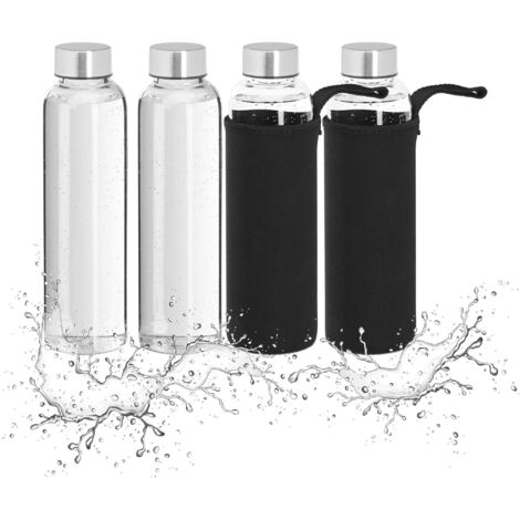 Set mit 4 trinkflaschen 500 ml