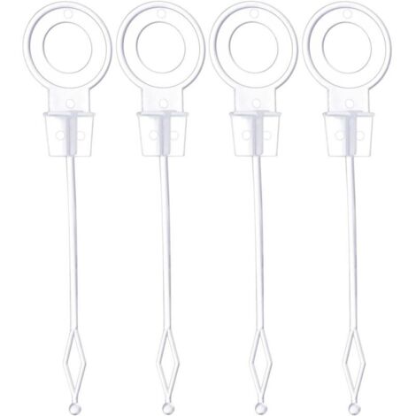 Set mit 4 Universal-Kolben für Abflusslöcher, Kühlschränke und Gefrierschränke
