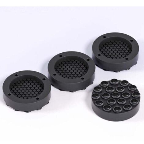 Set mit 4 Vibrationsdämpfern für Waschmaschinen, universelle Antivibrations-Gummimatte mit Antirutschfunktion