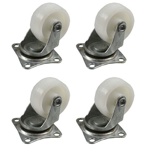 Set mit 4 weißen 32-mm-Rädern