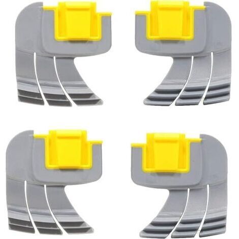 Set mit 4 Zyklon-Scheuerbürsten r0714400 für Zodiac Poolreiniger mx8 mx6 Elite