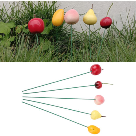 Set mit 5 dekorativen Gartenkrügen, multifunktionaler, wetterfester und stabiler Ständer, zur Dekoration von Blumentöpfen