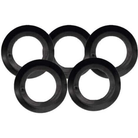 Set mit 5 Dichtungen für Badewannenstöpsel, Waschbecken, Badezimmerwaschbecken, Lippendichtung, Gummidichtung für Korbsieb