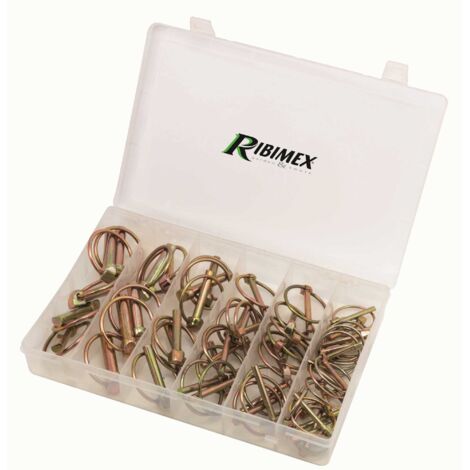 Set mit 50 Clip-Pins in verschiedenen Größen  4 Größen