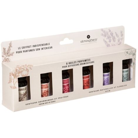 Set mit 6 ätherischen Ölen für den Atmosphera-Diffusor