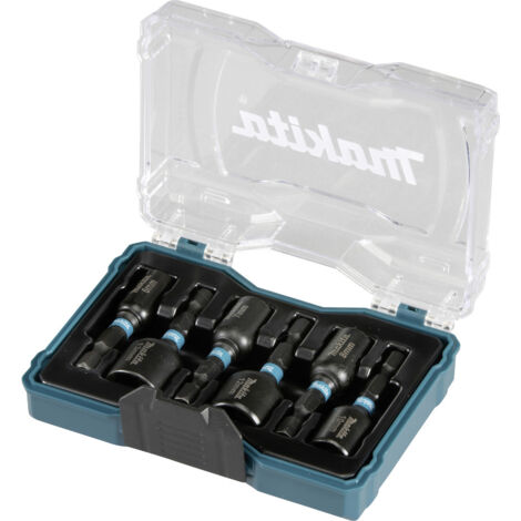 Set mit 6 Steckschlüsseln Impact BLACK - MAKITA E-15768