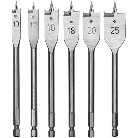 Set mit 6 WORKPRO® Spatenbohrern