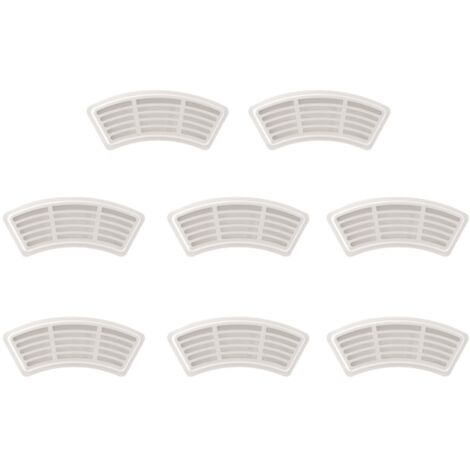 Set mit 8 Filtern für 7-Liter-Trinkbrunnen für Haustiere, Edelstahl, kabellos, automatische Zirkulation, alle 1–4 Wochen austauschen