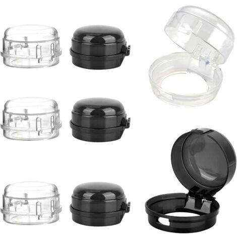 Set mit 8 Kindersicherungen für Gasherdknöpfe, Kindersicherung für Backofen, Gasherd, Gaskochfeld