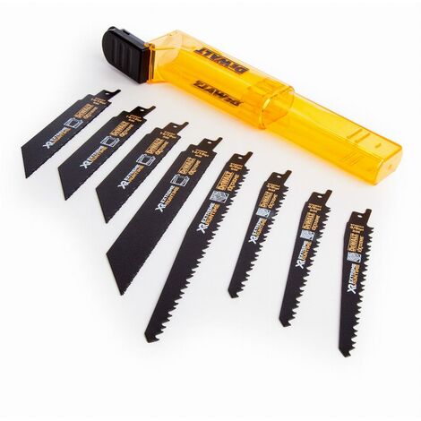 Set mit 8 Säbelsägeblättern XR Extreme Runtime DEWALT - DT99551