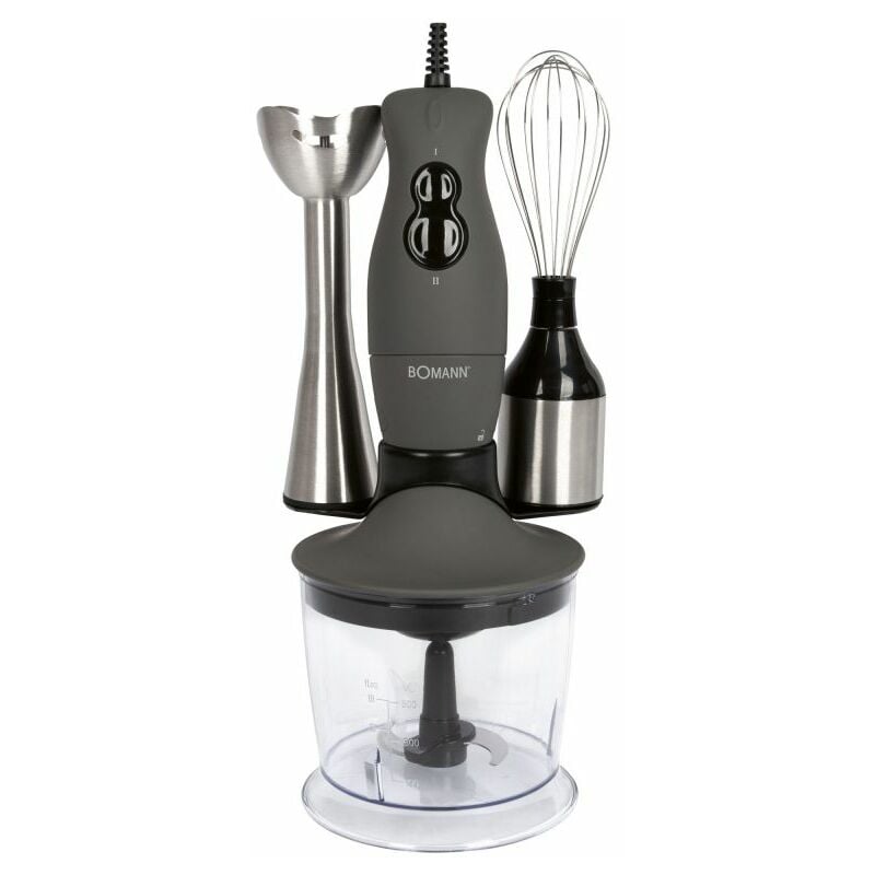 Bomann - Set Mixeur plongeant + batteur + fouet 3en1 SMS6055CB