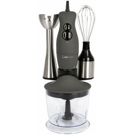 Set Mixeur Plongeant + Batteur + Fouet Inox 200 W Clatronic SMS3777