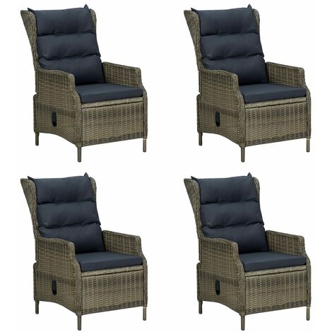 Set Mobili da Pranzo per Giardino 5 pz Marrone vidaXL