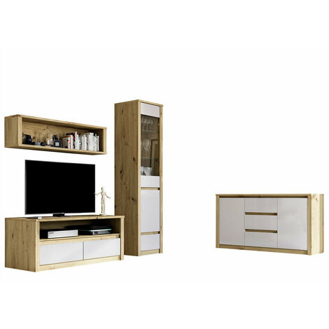 Set mobili soggiorno Tucson 169 (Rovere Artisan)