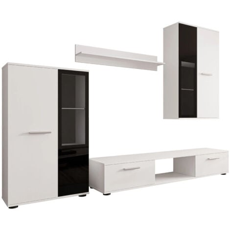 Set mobili soggiorno Tucson 100, Bianco
