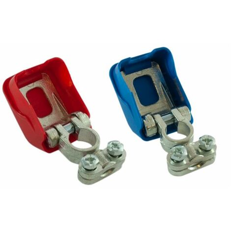 Set Morsetti Batteria Sgancio Rapido Ottone Stagnato 16-50mm²