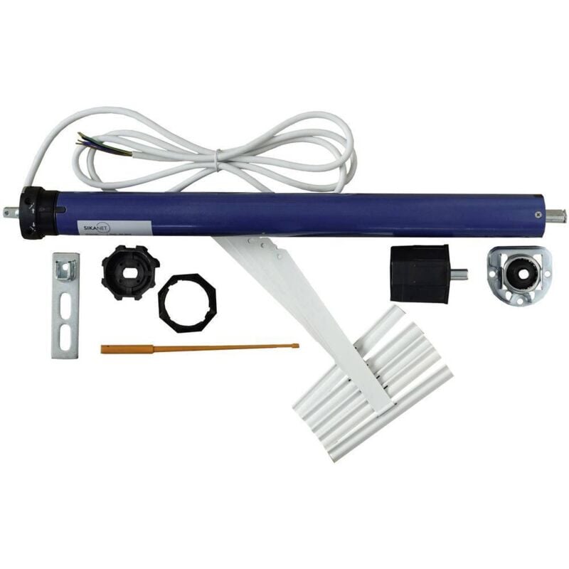 930110 Set moteur tubulaire 60 mm 112 w 10 Nm - Sikanet