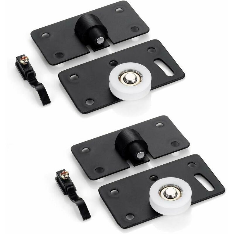 Set mute nylon Rulli per porte scorrevoli Ruote