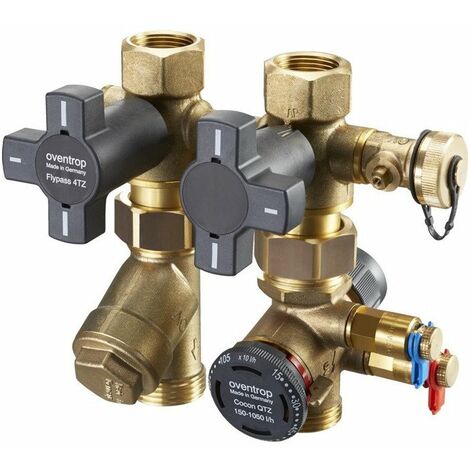 SET N ° 1 FLYPASS DN 15, con COCON QTZ (150-1050 l / h)