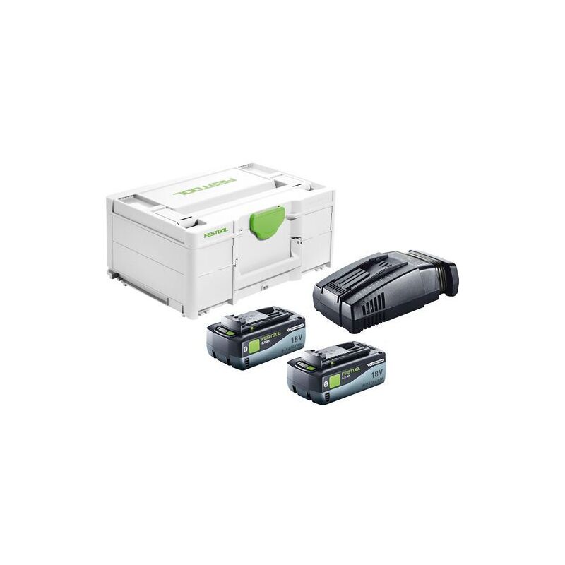 Festool - Set Énergie sys 18V 2x8,0/SCA16 - 577327