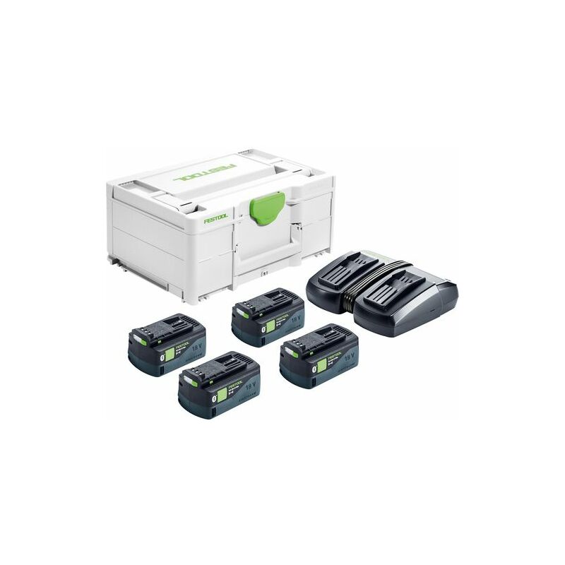 Festool - 577136 Set Énergie sys 18V 4x5,2/TCL 6 duo