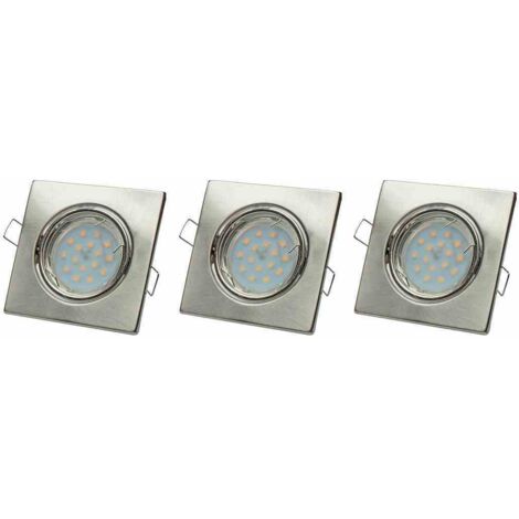 SET OCCHIO QUADRATO 3x5W GU10