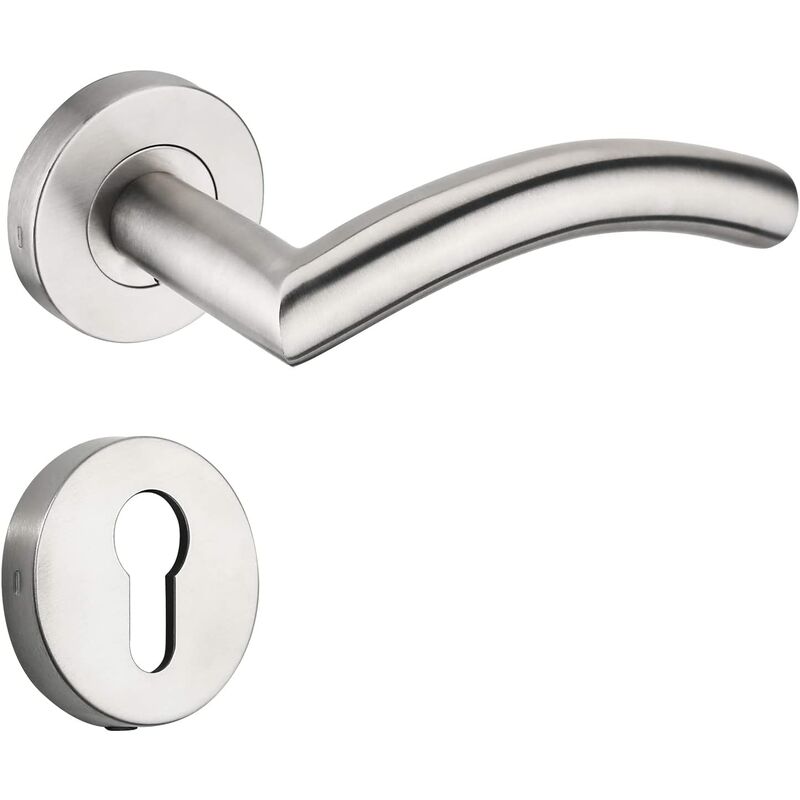 Set of 1 door handle door handles stainless steel door handle door handle interior door handle with rosette