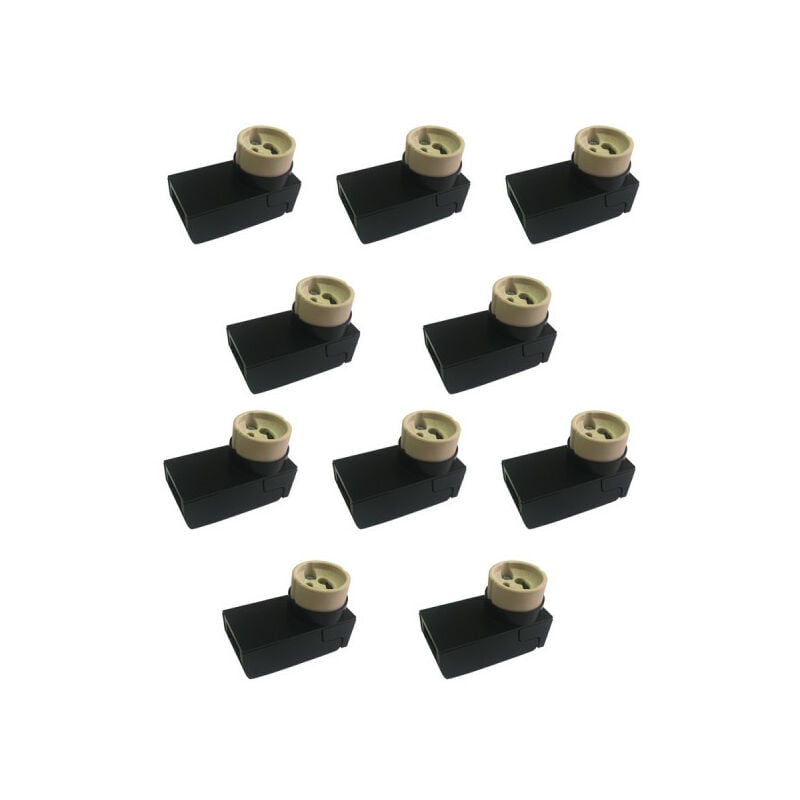 Set of 10 GU10 Easylight sockets
